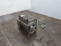 Daniels Food Equipment DFE 500 Stainless Steel Single Shaft 500 Pound Capacity Mixer