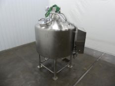 Wolf-tec PFHT500-002 500 Gallon Stainless Steel Jacketed Tank