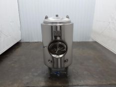 Lehui Craft 7 BBL Jacketed Stainless Steel Brite Tank with Side Mounted Manway Cover