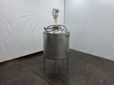600 Gallon Single Wall Mix Tank With Admix High Shear Mixer