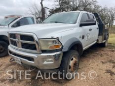 2011 Dodge Ram 5500 Crew Cab Flatbed Truck