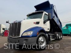2019 Peterbilt 579 Tri/A Dump Truck