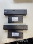 2 Dell E-Port Docking Stations