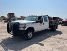 2012 Ford F350 SD Crew Cab Flatbed Truck