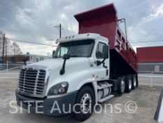 2015 Freightliner Cascadia Tri/A Dump Truck