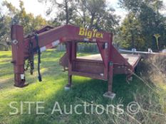 2004 Big Tex Gooseneck T/A Flatbed Trailer