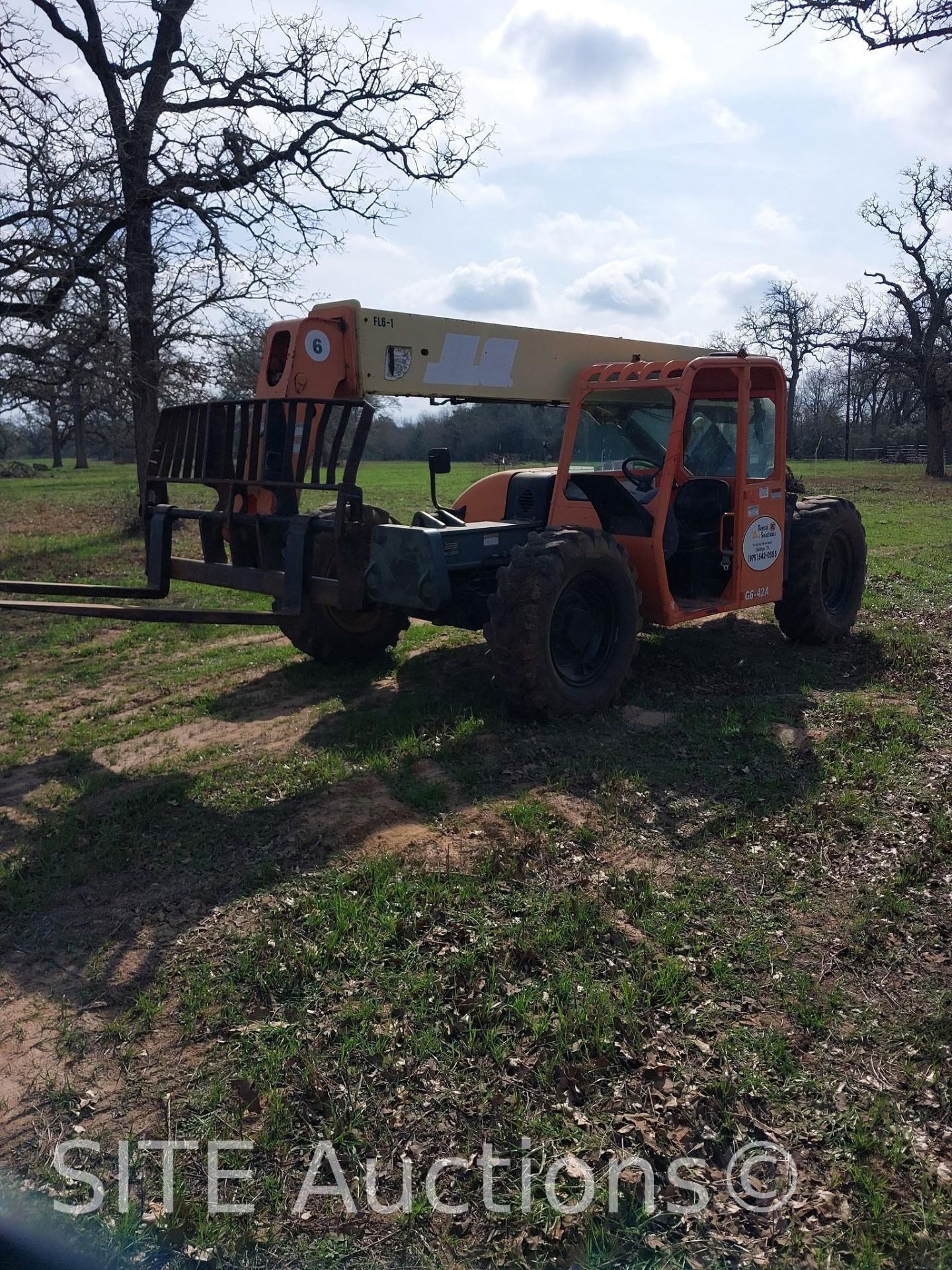 2007 JLG G6-42A 4x4x4 Telescopic Forklift - Image 6 of 10