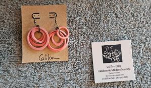Handmade Lightweight Polymer/Clay Earrings
