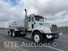 2011 Peterbilt 348 T/A Water Truck