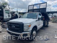 2015 Ford F350 SD Single Cab Dump Truck