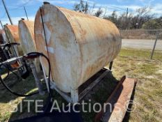 Qty. of 2- 1000 Gal. Bulk Fuel Tanks w/ 110V Pumps
