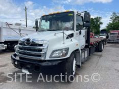 2019 Hino 338 S/A Flatbed Truck