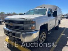 2015 Chevrolet Silverado 3500HD Single Cab Service Truck