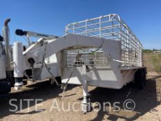 Gooseneck T/A Livestock Trailer