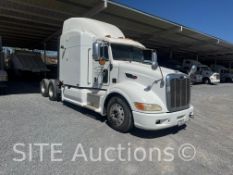2011 Peterbilt 386 T/A Sleeper Truck Tractor