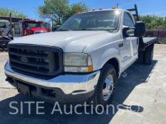 2002 Ford F350 Flatbed Truck