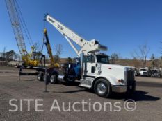 2012 Manitex 35124C Crane on Peterbilt 367 Tri/A Crane Truck