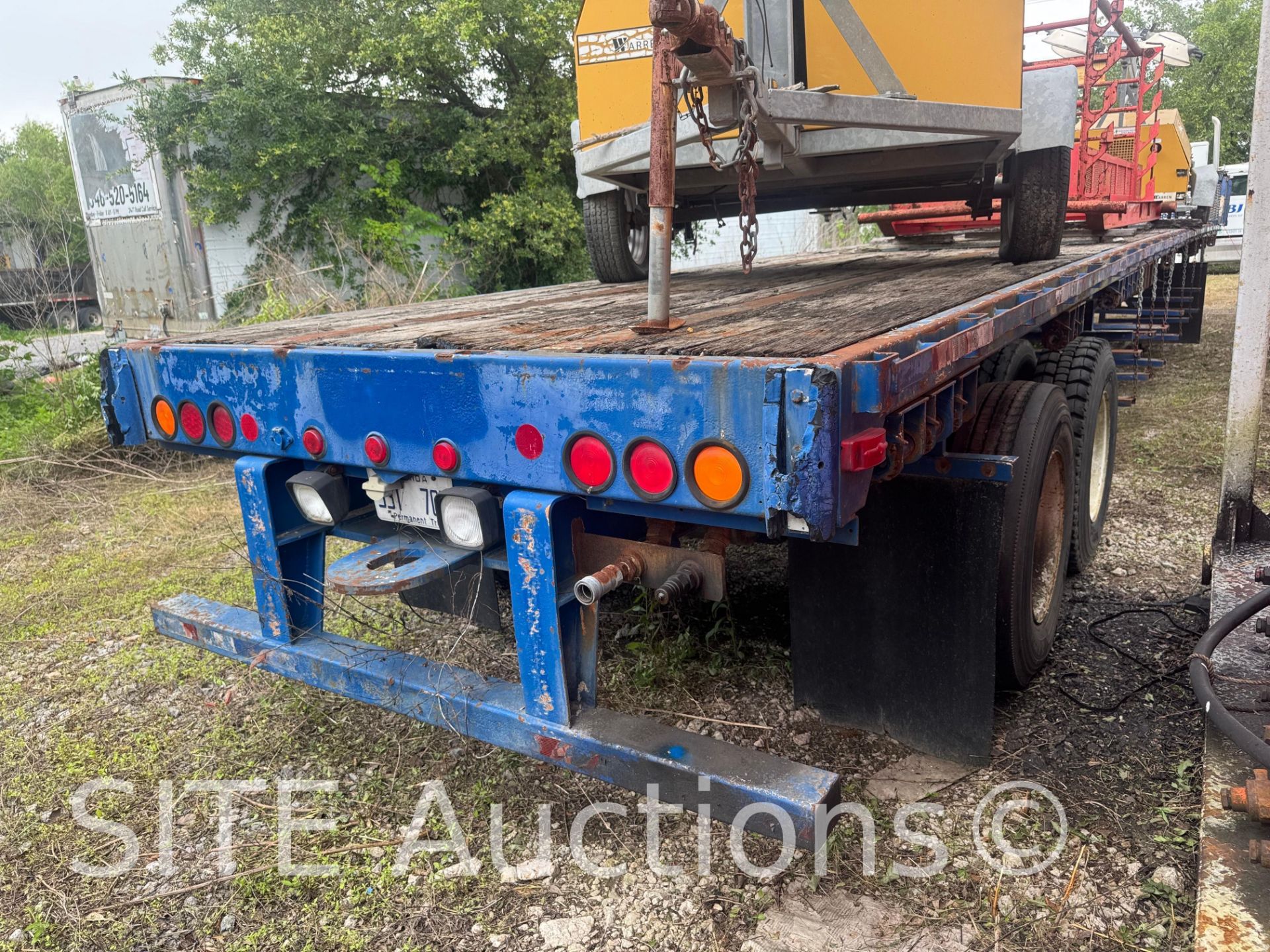 1995 Transcraft T/A Flatbed Trailer - Image 6 of 21
