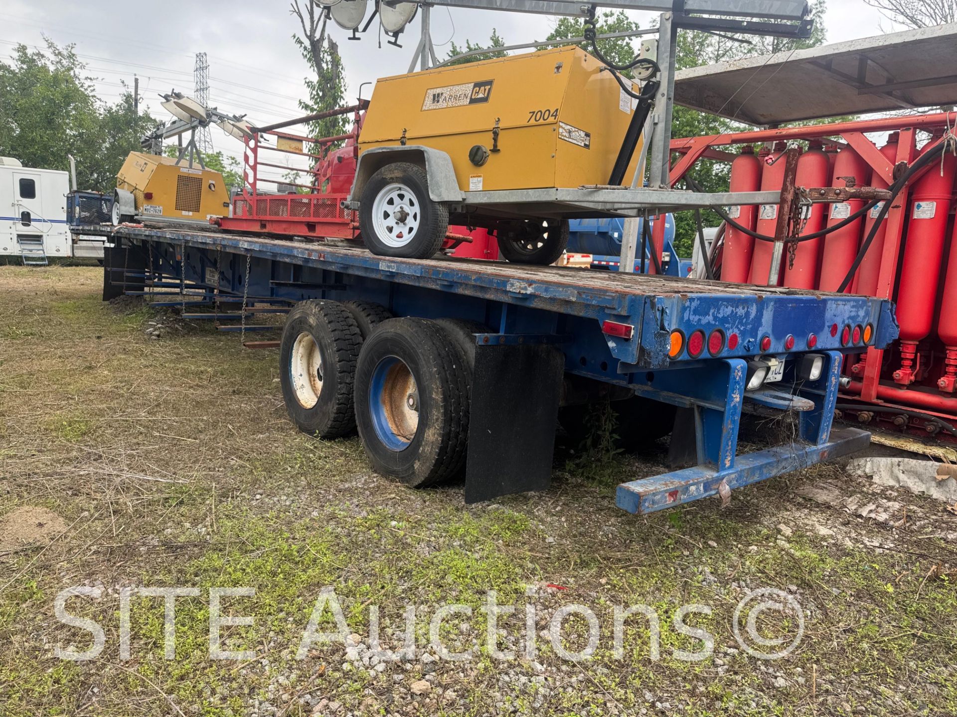 1995 Transcraft T/A Flatbed Trailer - Image 4 of 21