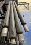 QTY of 4: 3-1/8 WIRELINE WEIGHT BARS