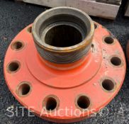 7-1/16-10K WIRELINE FLANGE X E-32 THREAD 5-1/8