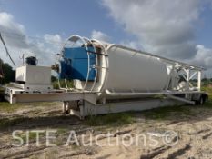 2014 CEI Enterprises TSC-SE-400P Portable Cement Silo with Vein Feeder