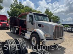 2017 Peterbilt 567 Tri/A Grapple Loader Truck