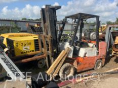 2003 Nissan CUGJ02F35PV Cushion Tire Forklift