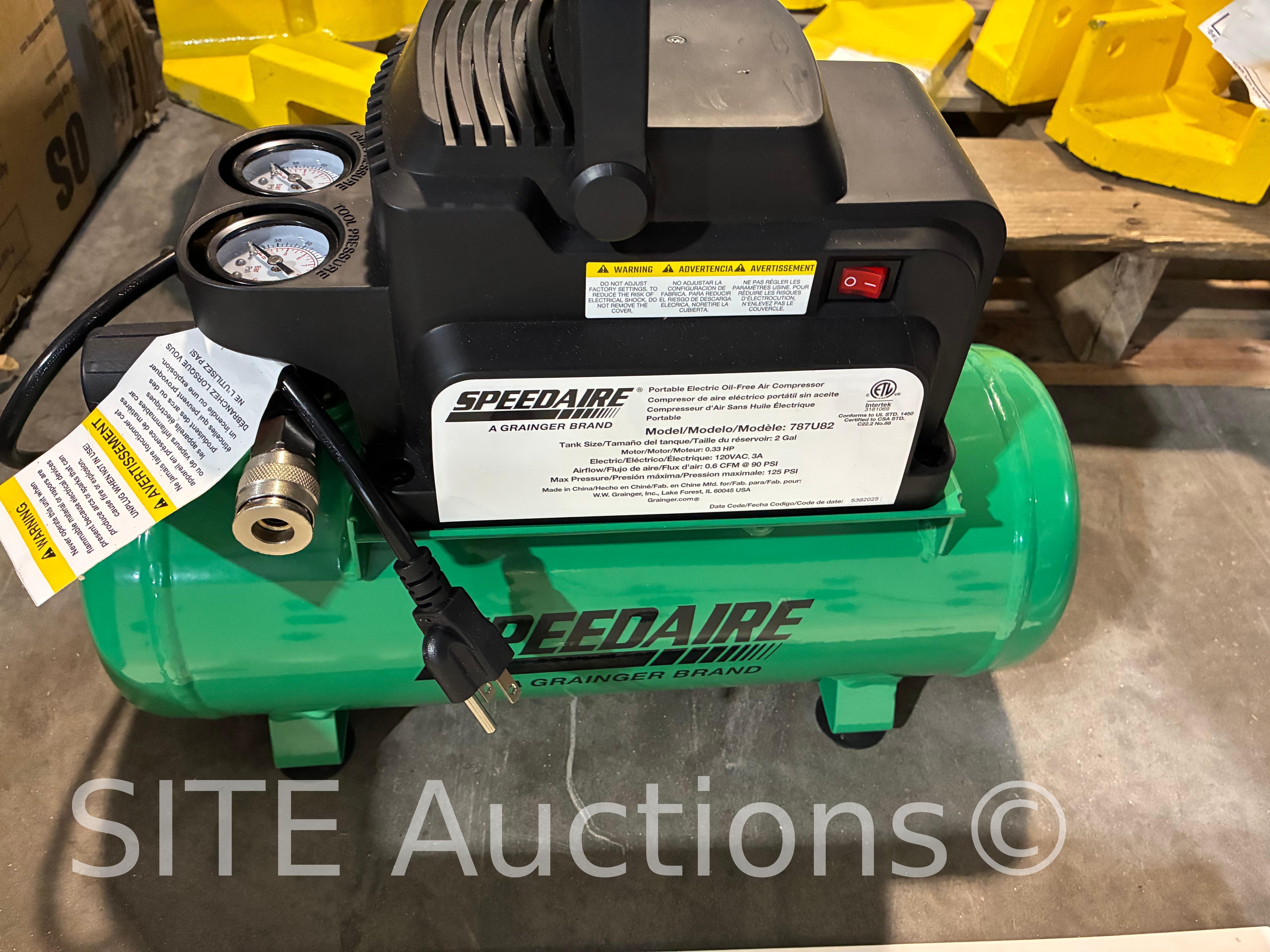 Make / Brand: Speedaire (A Grainger Brand) Model Number: 787U82 Date ...