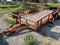 T/A Flatbed Trailer