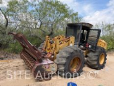 Timberking TK360 Feller Buncher w/ Fecon Mulching Attachment