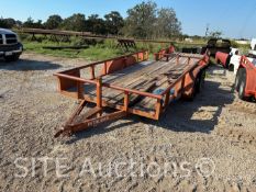 T/A Flatbed Trailer