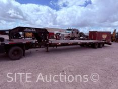 2007 X-Cel Gooseneck T/A Flatbed Trailer