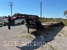 PJ Gooseneck T/A Flatbed Trailer w/ Ramps