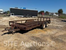 T/A Flatbed Trailer