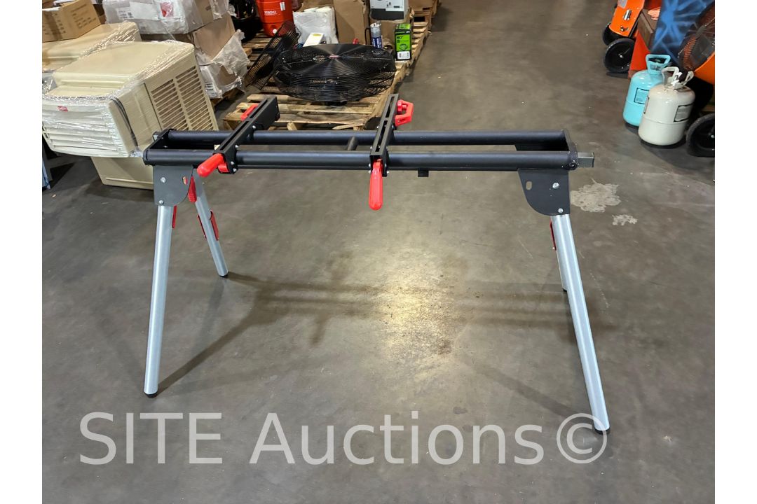 Brand: Steelman Type: Portable Folding Work Bench / Miter Saw Stand ...