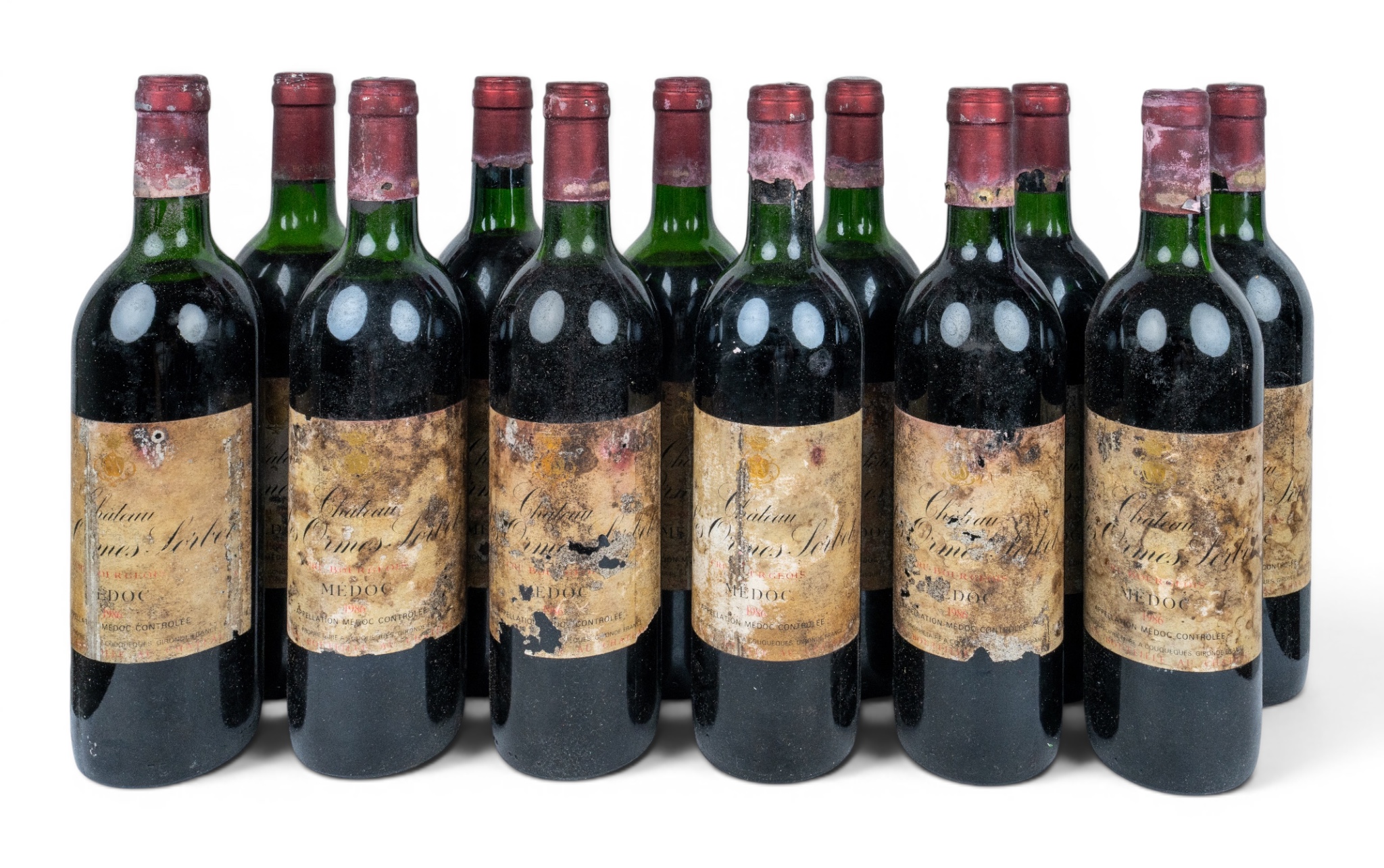 Château Les Ormes Sorbet 1986 (12 bottles)