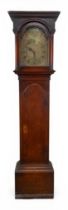 A longcase oak clock