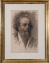 British, 19th Century, Portrait of a bearded gentleman