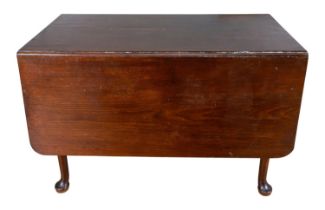 George III, A mahogany gate-leg dining table, circa 1760
