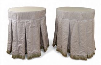 Two contemporary side tables
