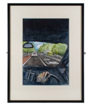 Nicholas Garland (b. 1935), Olympic Lane