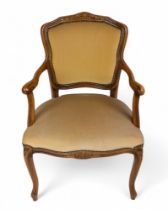 NO RESERVE: A Louis XV style armchair