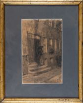 Franz Skarbina (German, 1849-1910), Passage in Fischer street