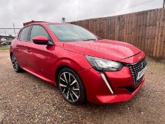 PEUGEOT 208 1.2 P/T 100 ALLURE AUTO s/s - 2020 - 48K Miles - Part Leather - Park Sensors - Sat Nav