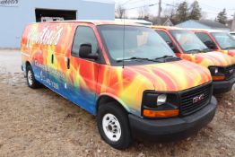 2015 GMC Savannah Cargo 3500 van, VIN # 1GTZ7UCF9F1101969, mileage 127,619, having Steamway Powermat