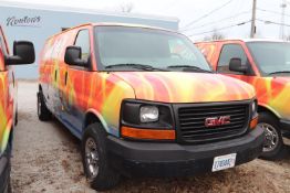 2011 GMC van, VIN #1GTW7GCA0B1902471, unknown mileage, unable to locate keys