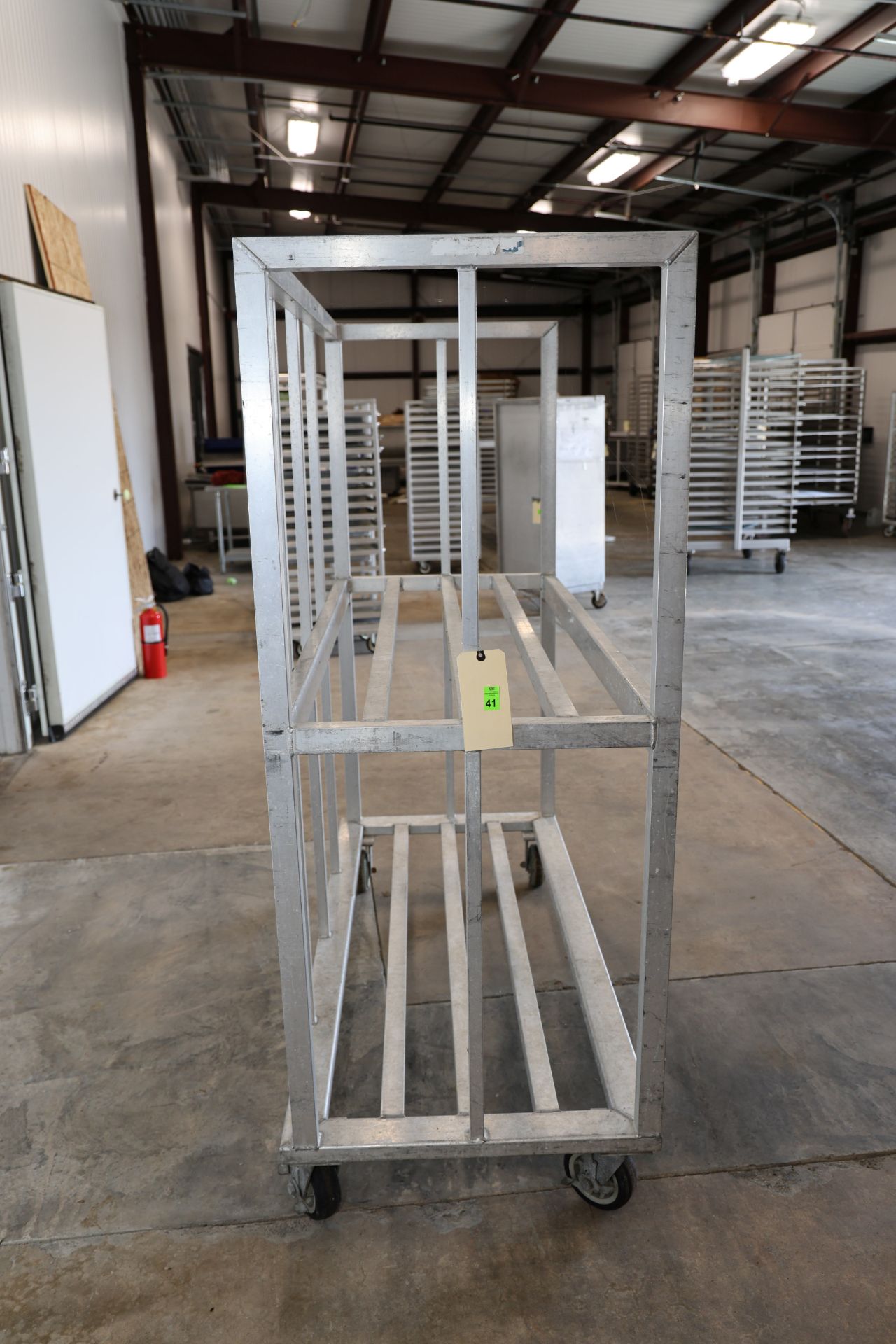 Ffe Carts Mobile vegetable processing cart, height 71', width 63