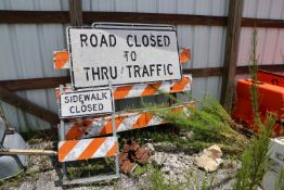 Road Work signs