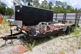 2024 Taylor Trailers 20' Tandem Axle Equipment Trailer, VIN: 4T9BU202XRT117096